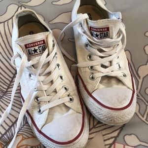 White converse all stars